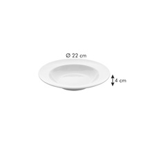 Hluboký talíř OPUS STRIPES pr. 22 cm