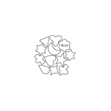 Vykrajovátka velká DELÍCIA, 12 ks