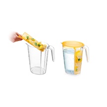 Džbán myDRINK 2.5 l, 4 poháry s víčkem, zelená