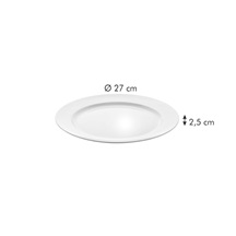 Mělký talíř OPUS STRIPES pr. 27 cm