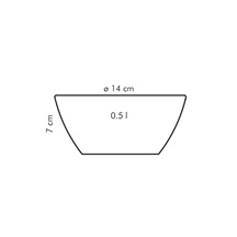 Miska CREMA pr. 14 cm