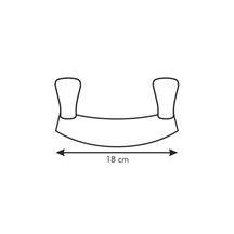 Krájecí kolébka PRESTO 18 cm