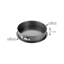 Forma na dort rozkládací DELÍCIA pr. 28 cm, se širokým dnem