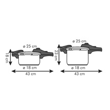 Tlakový hrnec BIO EXCLUSIVE+ DUO 4.0 a 6.0 l