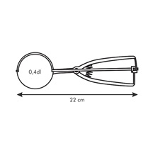 Mechanický porcovač PRESTO pr. 5 cm