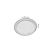 Forma s vlnitým okrajem DELÍCIA pr. 28 cm