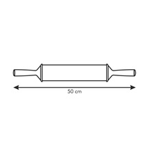 Váleček s nastavitelnou tloušťkou těsta DELÍCIA