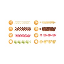 Zdobicí trysky DELÍCIA 21 ks