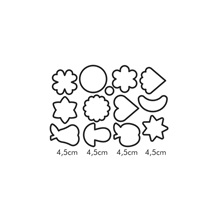 Vykrajovátka tradiční DELÍCIA, 13 ks