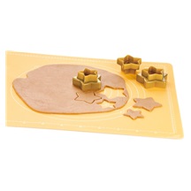 Oboustranná vykrajovátka hvězdy DELÍCIA, 6 velikostí