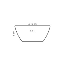 Miska CREMA pr. 12 cm