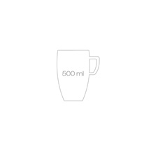 Hrnek na kávu latte CREMA