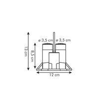 Souprava sůl-pepř-párátka-ubrousky CLUB