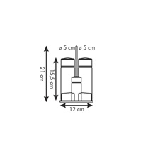 Souprava olej, ocet, sůl a pepř CLUB