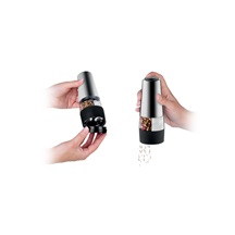 Elektrický mlýnek na pepř a sůl PRESIDENT, 2 v 1