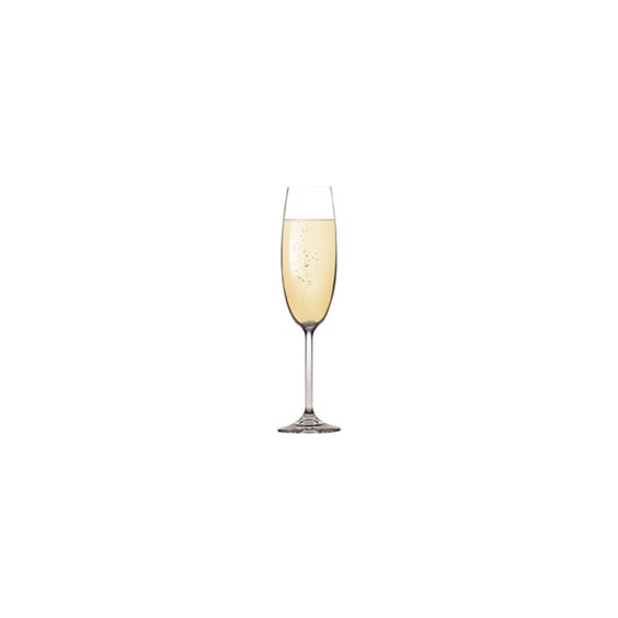 Sklenice na šampaňské CHARLIE 220 ml, 6 ks