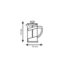 Konvice na čaj a kávu TEO 0.6 l