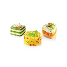 Formičky pro tvarování pokrmů GrandCHEF, 4 ks