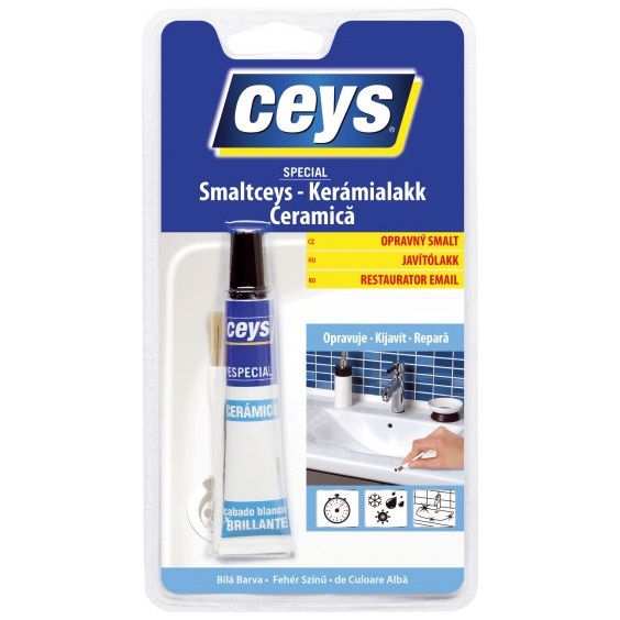 Lepidlo na opravu smaltu 15 ml  CEYS