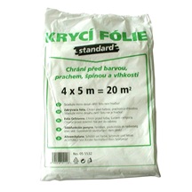 Folie zakrývací 4x5m   Standart 5my