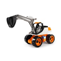 LENA GIGA TRUCKS bagr oranžovo-béžový,
