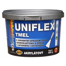 Tmel UNIFLEX akrylátový na tmelení na kov, ocel, kámen, beton a dřevo, 400 g