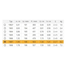 Schůdky AL 7 příček oboustranné 1967 +se zámkem