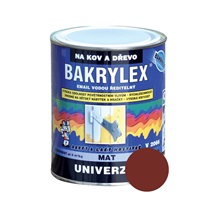 BAKRYLEX MAT 0220 středně hnědá 0,7kg, na kov a dřevo