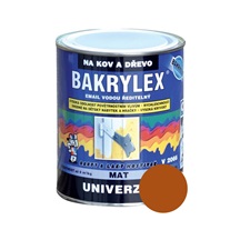 BAKRYLEX MAT 0760 cihlová 0,7kg, na kov a dřevo