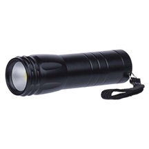 Svítilna kovová LED, 3W COB LED, 3x AAA