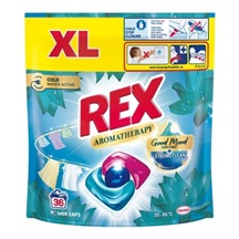 REX prací kapsle Aromatherapy Lotus Universal 36 praní, 432g