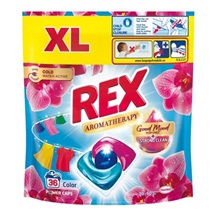 REX prací kapsle Aromatherapy Orchid Color 36 praní, 432g