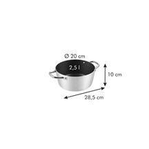 Kastrol GrandCHEF pr. 20 cm, 2.5 l