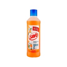 SAVO na podlahy bez chloru pomeranč a máta , 1l