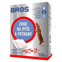 BROS zrno na myší, krysy a potkany 120g