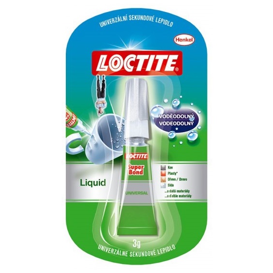 LOCTITE super bond vteřinové lepidlo 3g