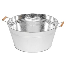Vědro Strend Pro kulaté s uchy 35l 50x37x24 cm ZN