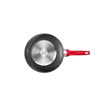 Wok MANICO ROSSO pr. 28 cm