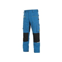 Kalhoty pánské CXS STRETCH- středně modro-černá VELIKOST 52