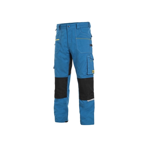 Kalhoty pánské CXS STRETCH- středně modro-černá VELIKOST 52
