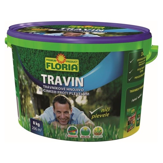 Hnojivo TRAVIN  s účinkem proti plevelům   20 kg