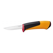 Nůž řemeslnický HARDWARE 21cm+pouzdro s brouskem červený