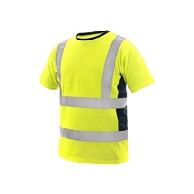 Tričko EXETER výstražné pánské žluto -modré vel.XL