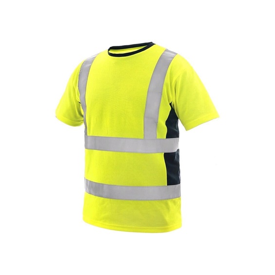 Tričko EXETER výstražné pánské žluto -modré vel.XL