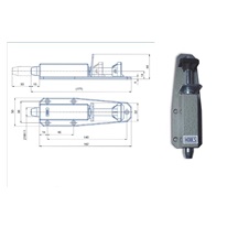 Stavěč dveří SD 2   šedý