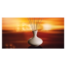 Keramický difuzér FANCY HOME, Oasis, antracitová