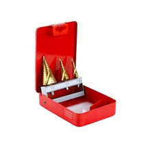 Sada stupňovitých vrtáků TiN 4-12/4-20/4-32mm