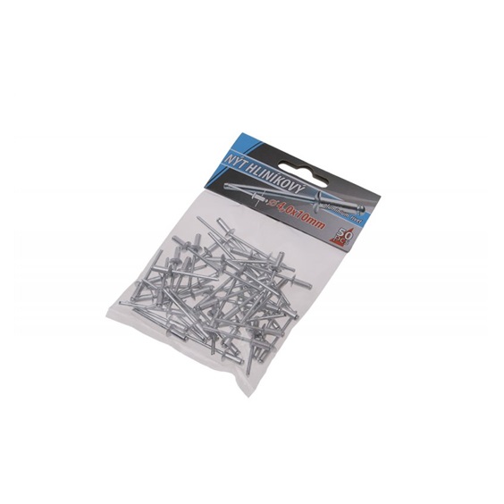 Nýty ALU 4.0x10mm 50ks