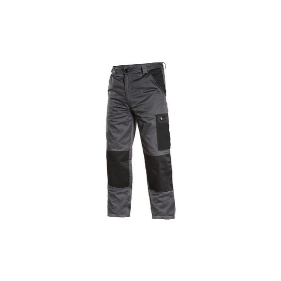 Kalhoty pánské šedo-černé CEFEUS velik. 52