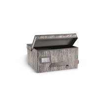 Krabice na oděvy FANCY HOME 40 x 35 x 20 cm, cappuccino